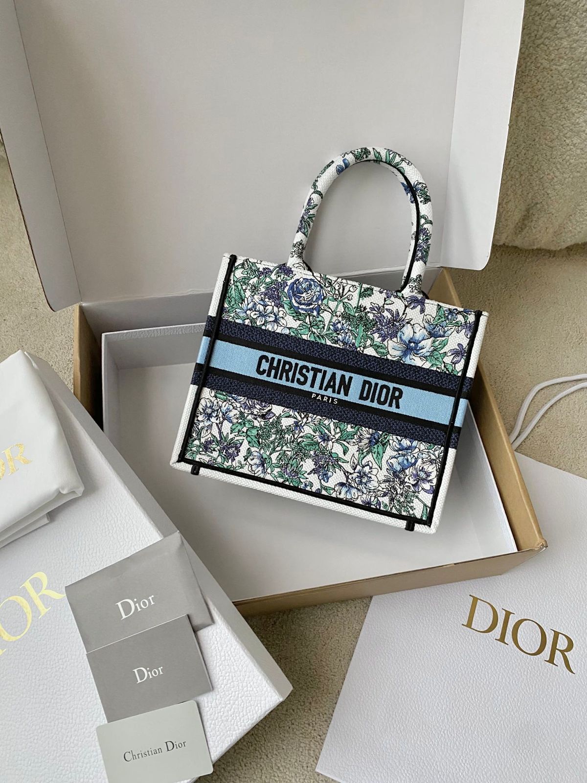 dior book tote