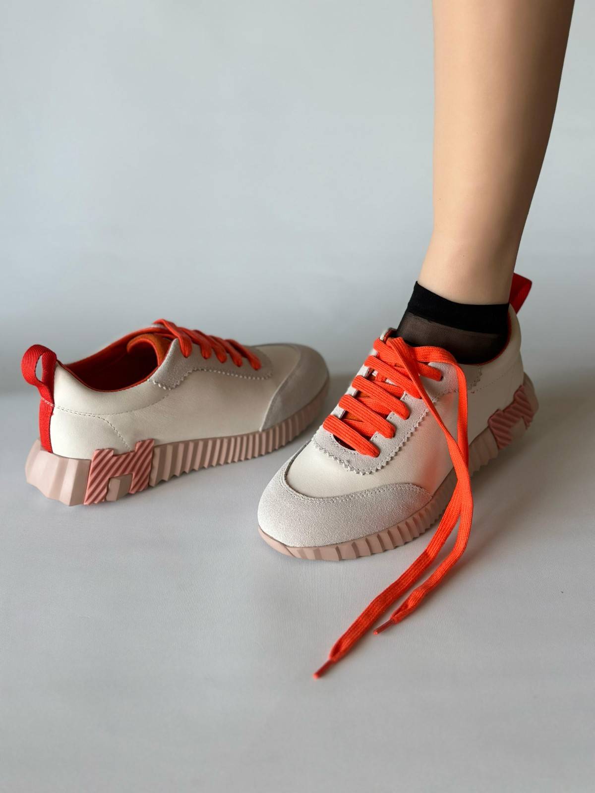 hermes bouncing sneaker women's
