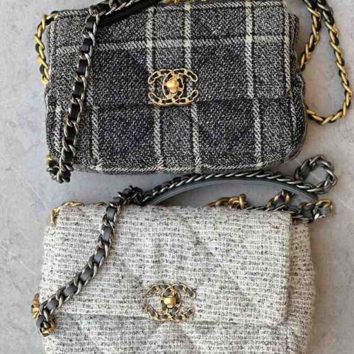 Chanel 19 Tweed Classic Flap Bag