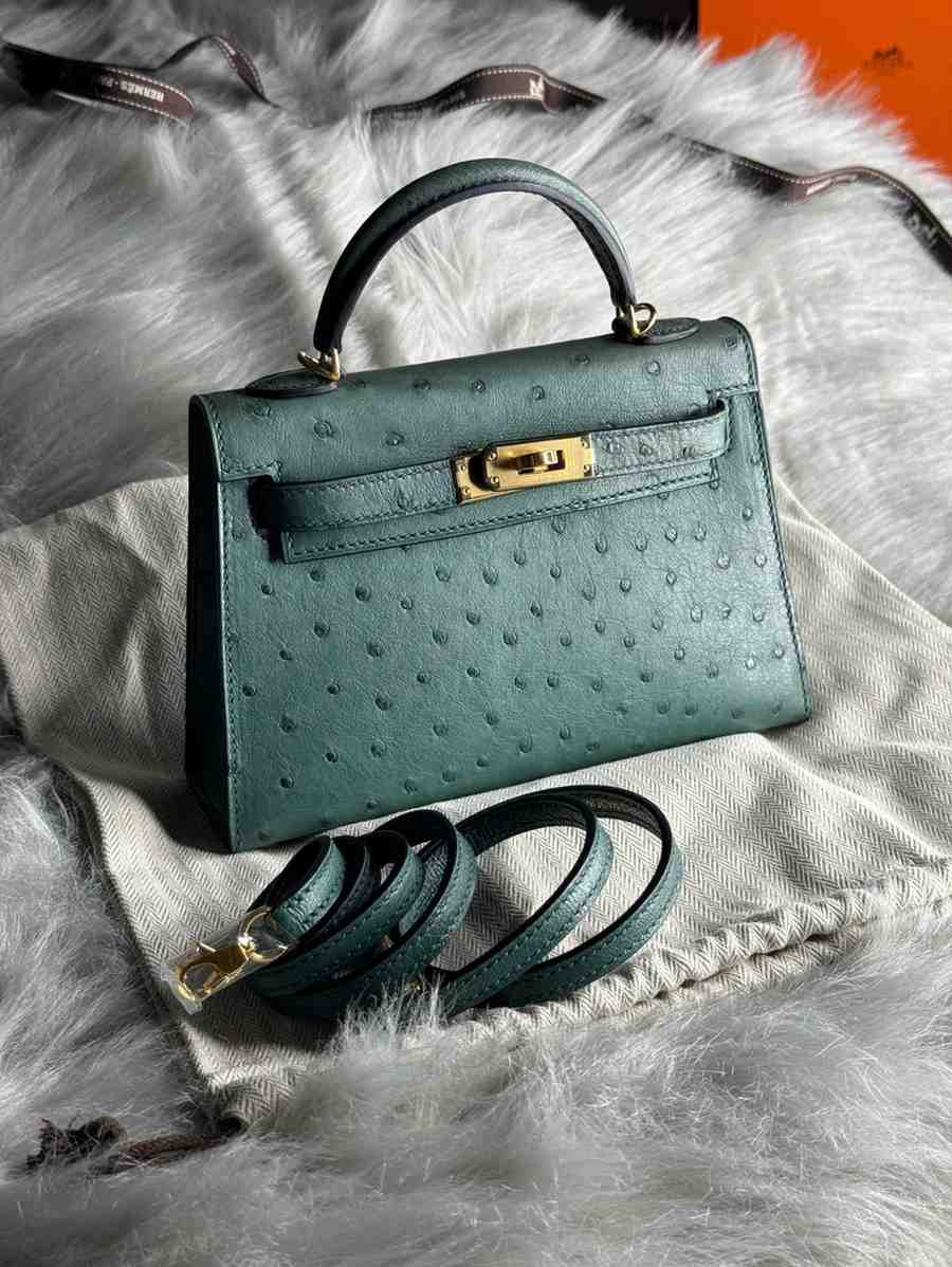 hermes kelly bag ostrich