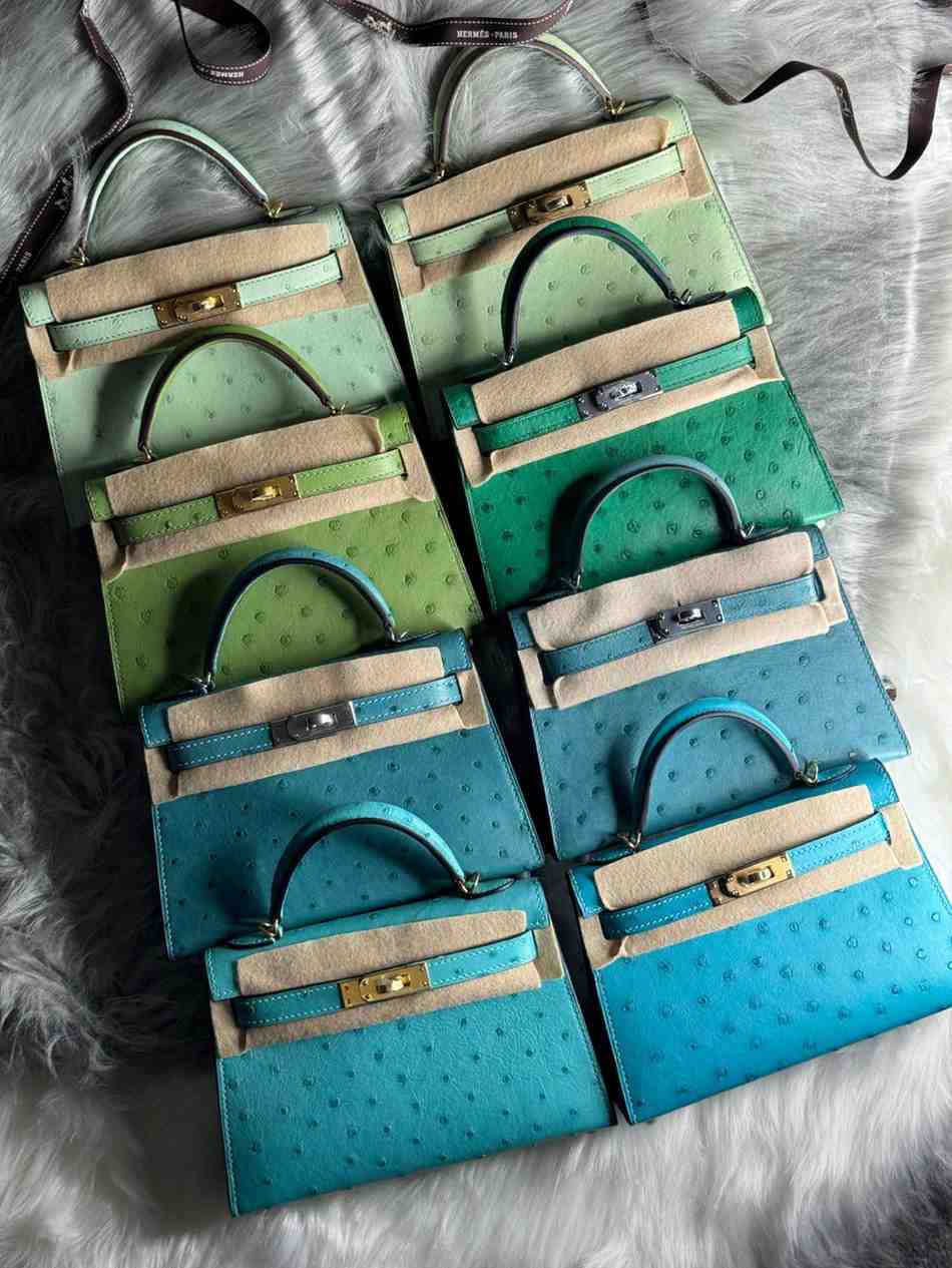 hermes kelly bag ostrich
