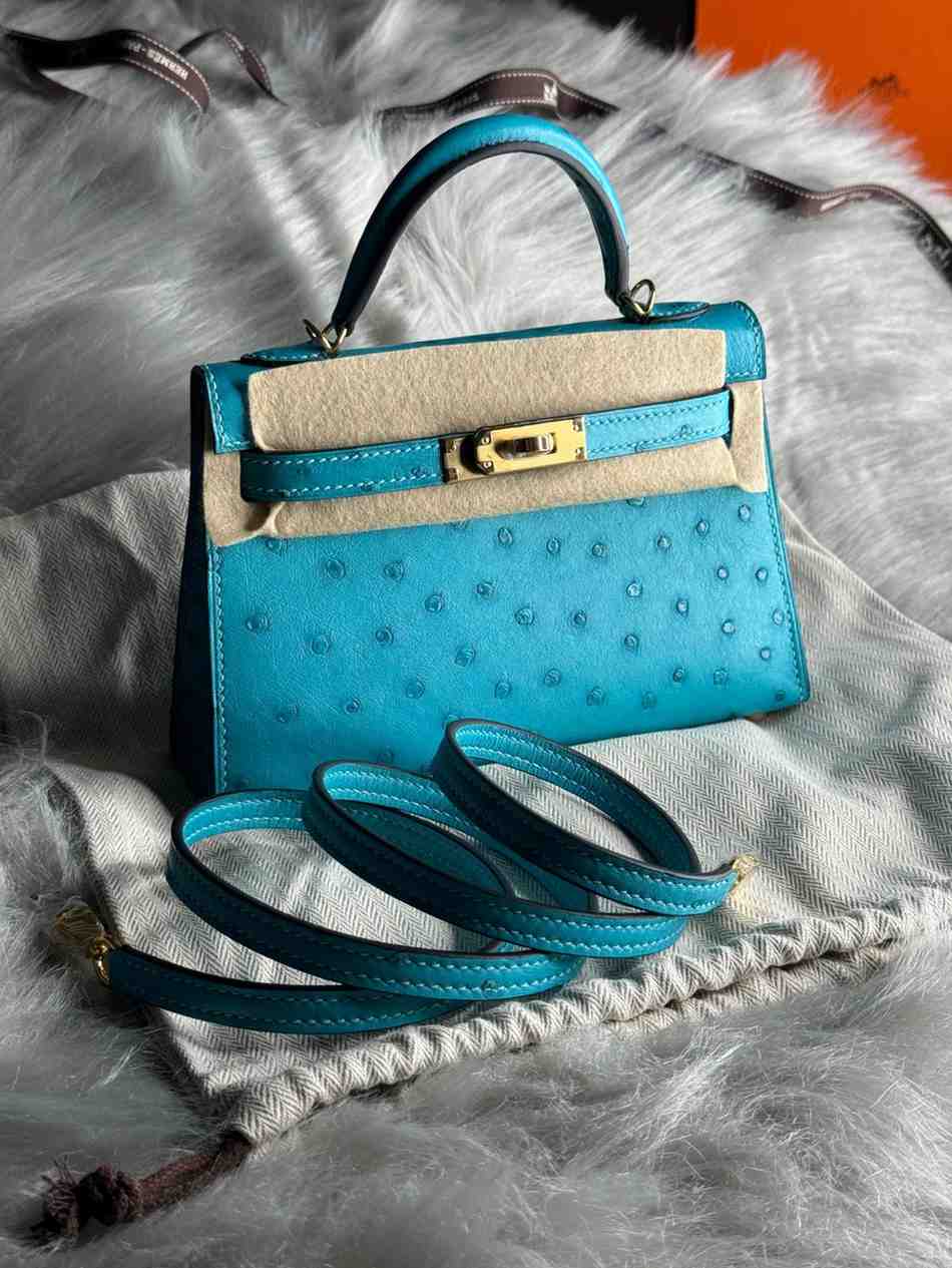 hermes kelly bag ostrich