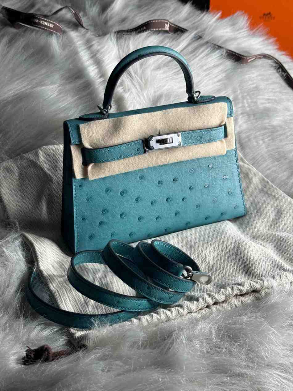 hermes kelly bag ostrich