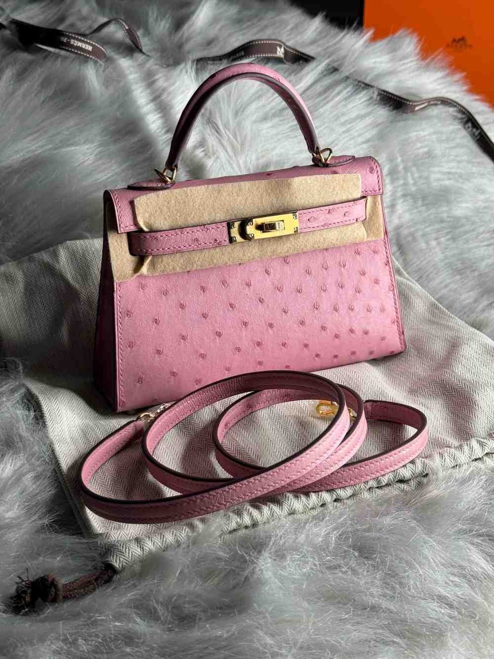 hermes kelly bag ostrich