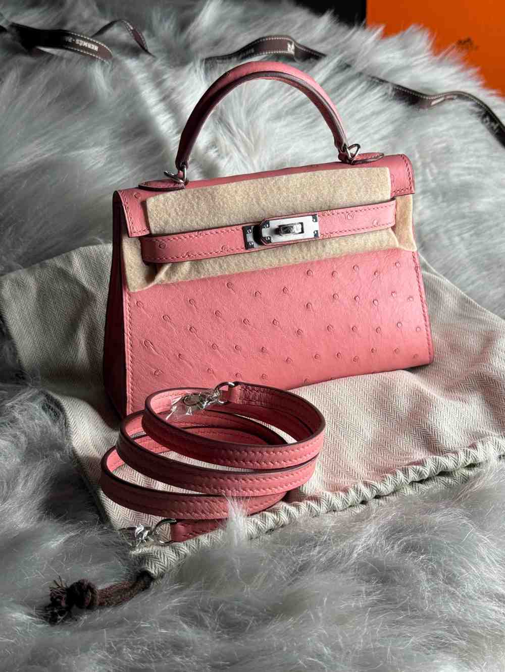 hermes kelly bag ostrich