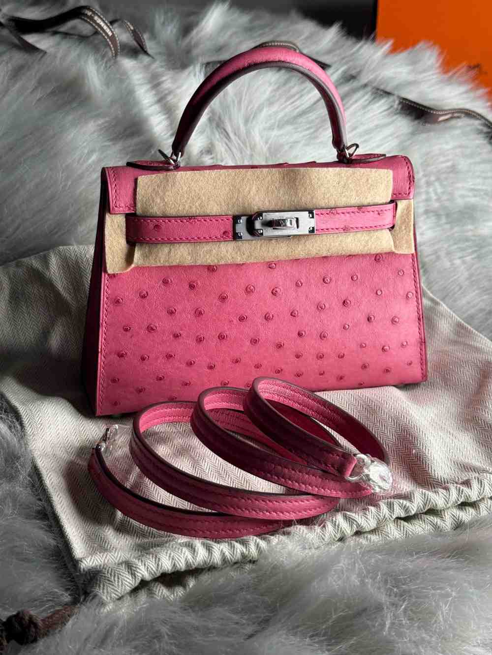 hermes kelly bag ostrich