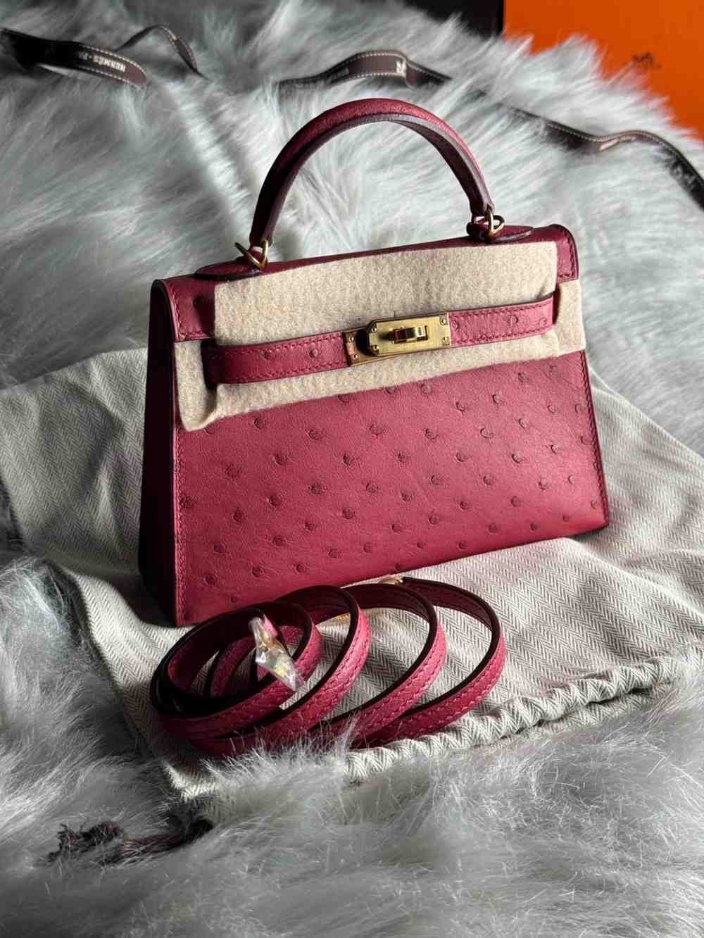hermes kelly bag ostrich