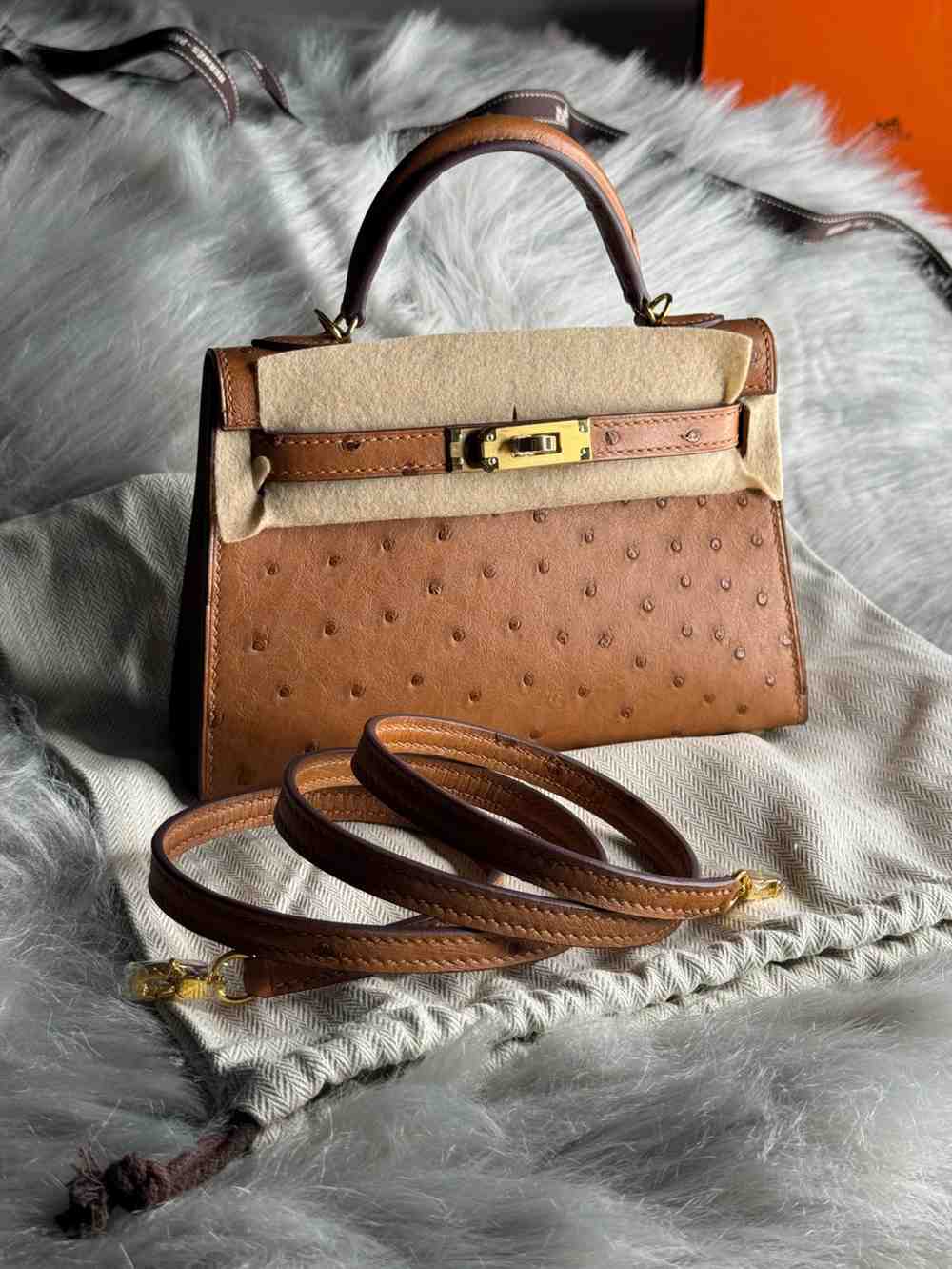 hermes kelly bag ostrich