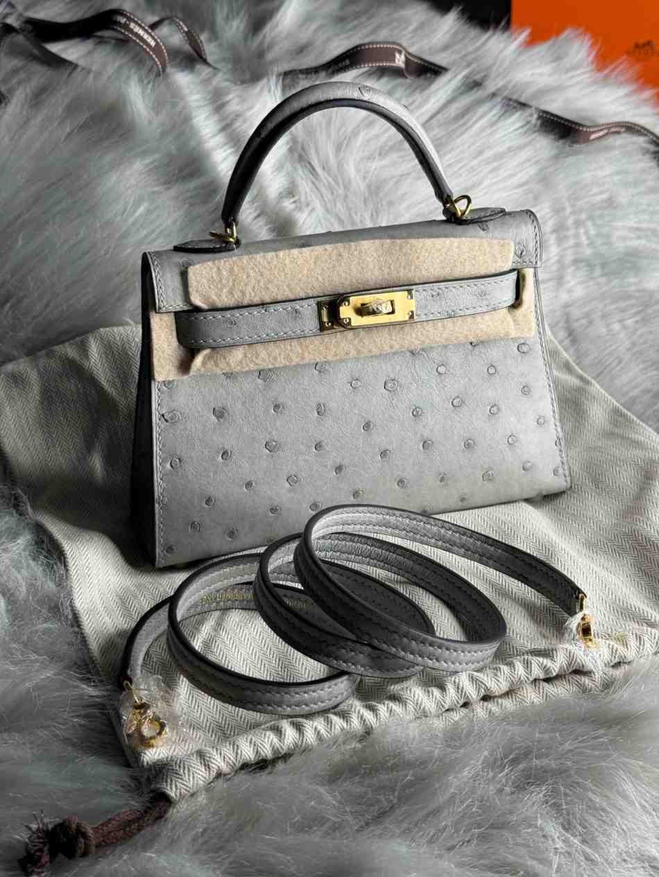 hermes kelly bag ostrich