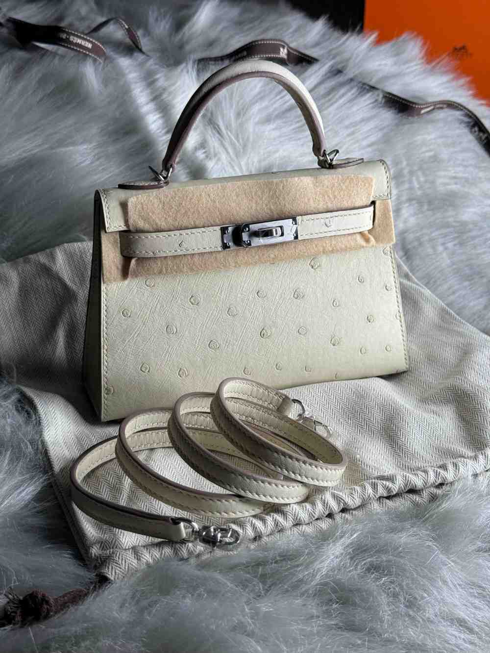 hermes kelly bag ostrich
