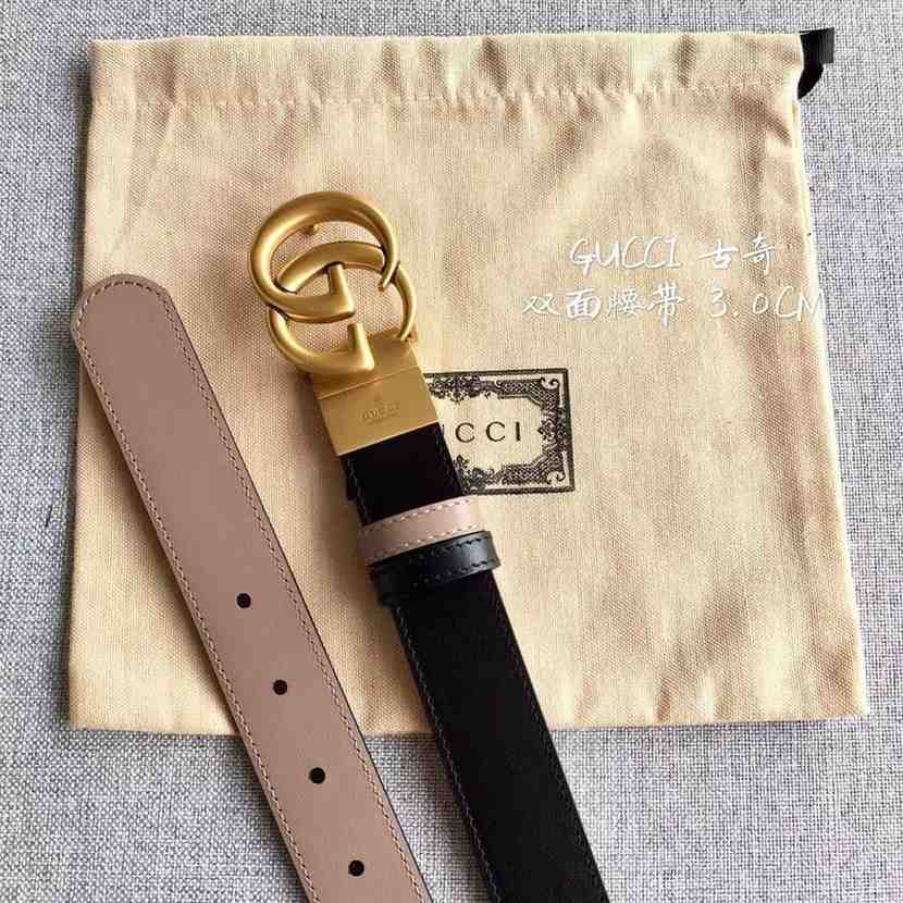 gucci gg marmont reversible thin belt