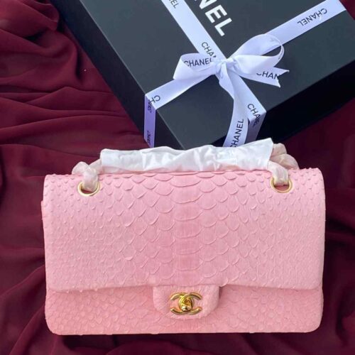 chanel python bag
