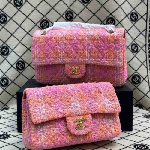 Chanel Tweed Flap Bag