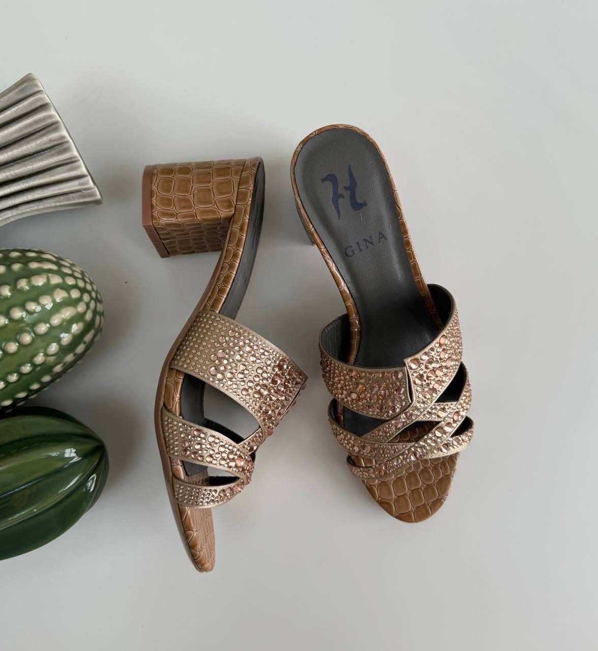 Gina Crystal Embellishments Patent Arizona Mules