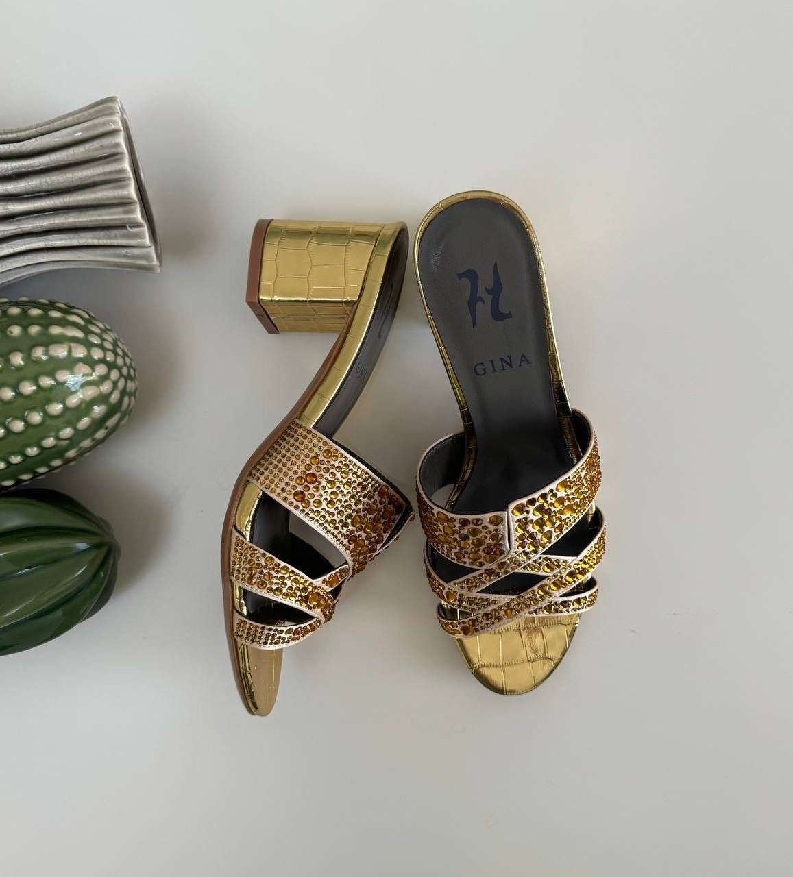 Gina Crystal Embellishments Patent Arizona Mules