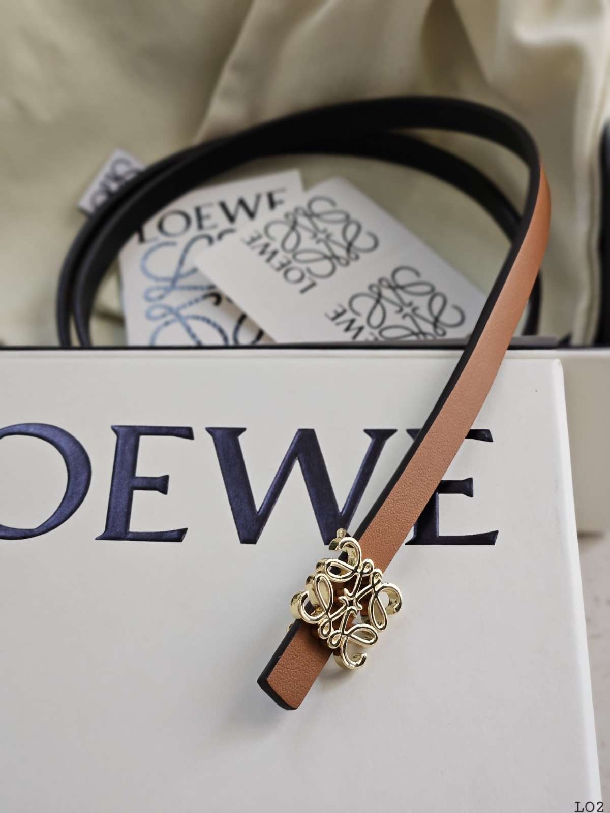 loewe anagram belt