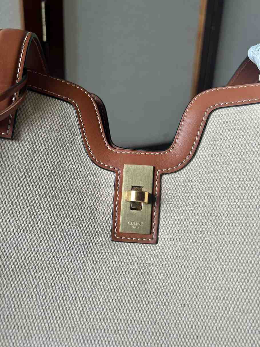 celine cabas 16 in smooth calfskin