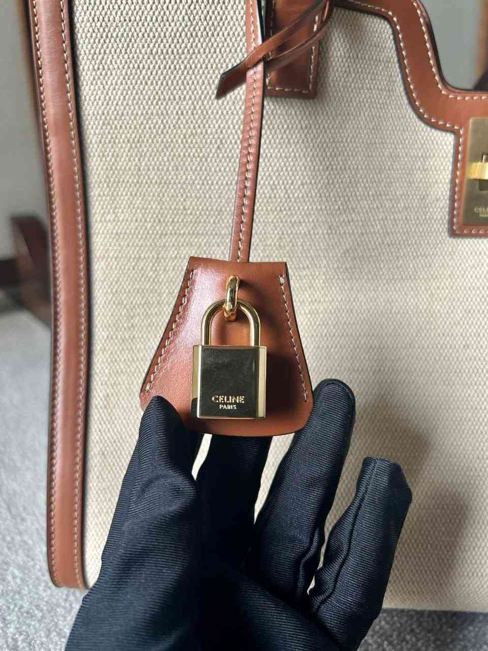 celine cabas 16 in smooth calfskin