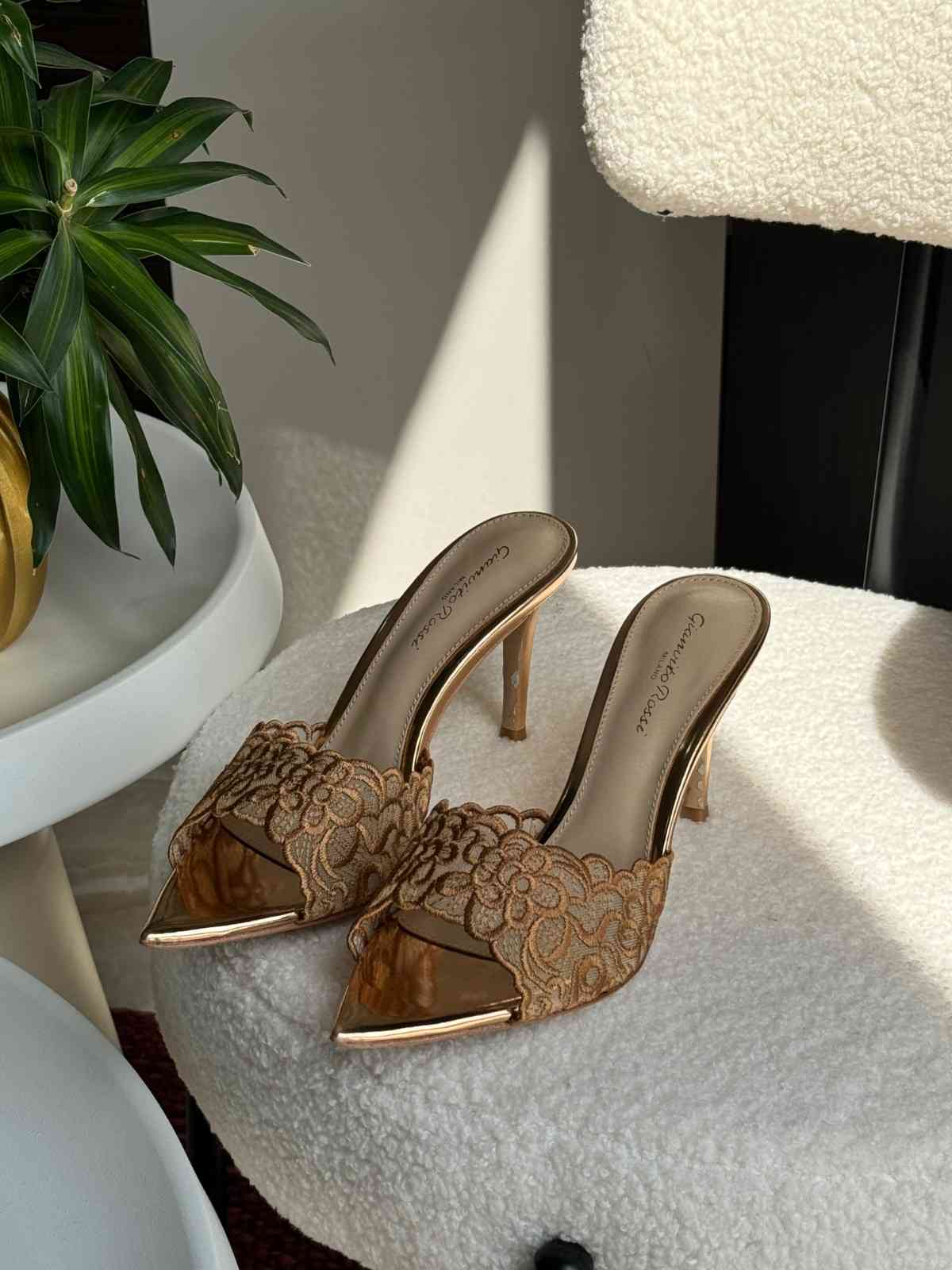 gianvito rossi lace heels