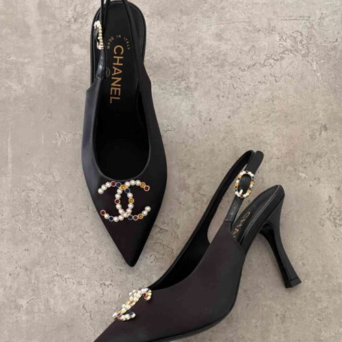 chanel slingback