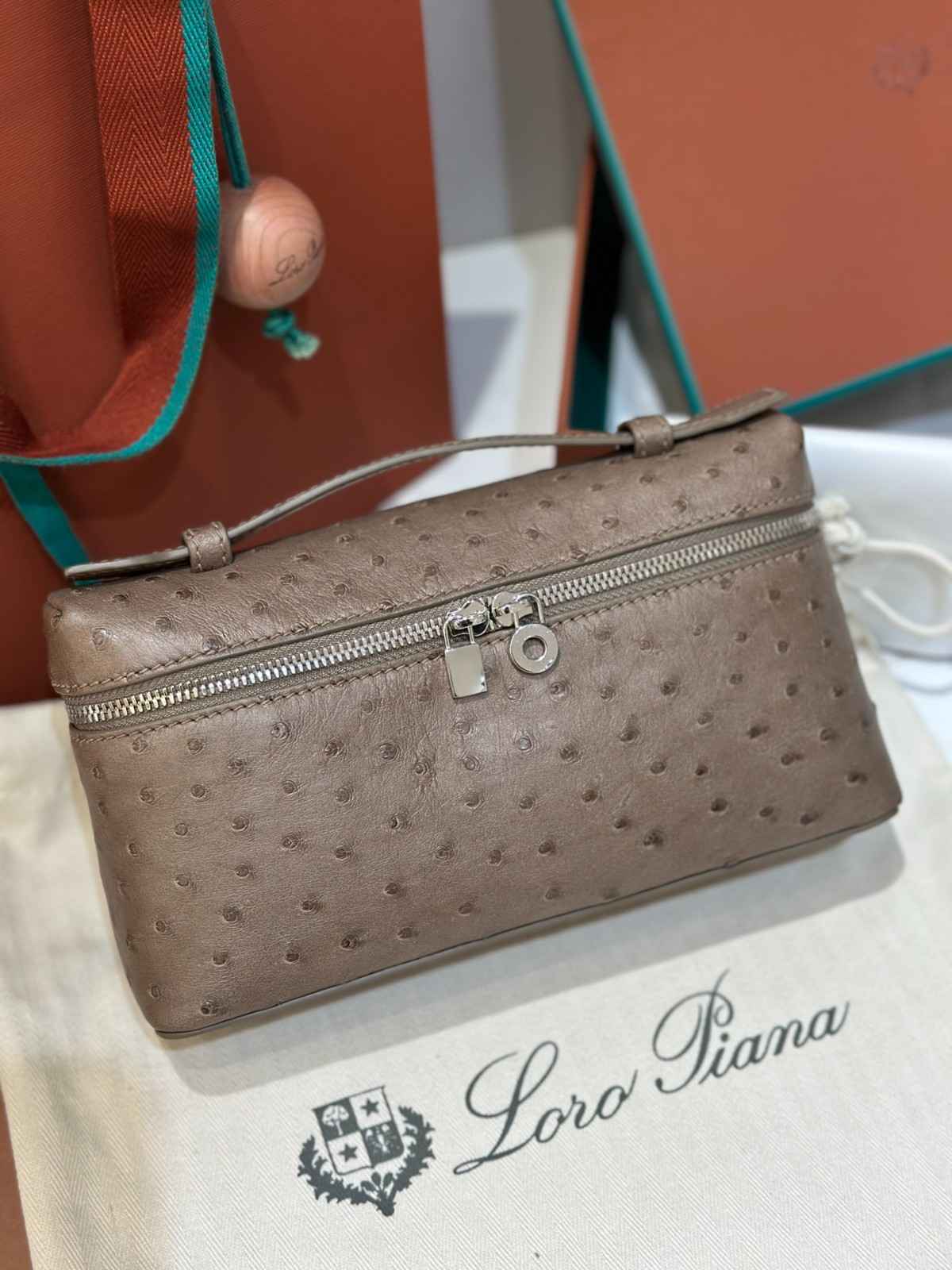 loro piana bags ostrich