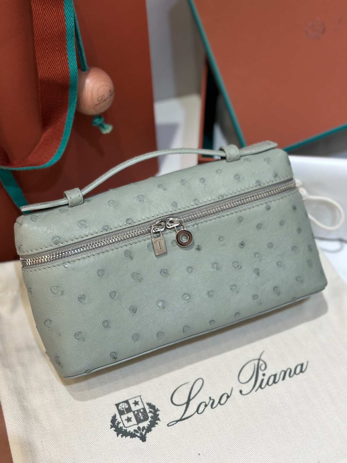 loro piana bags ostrich