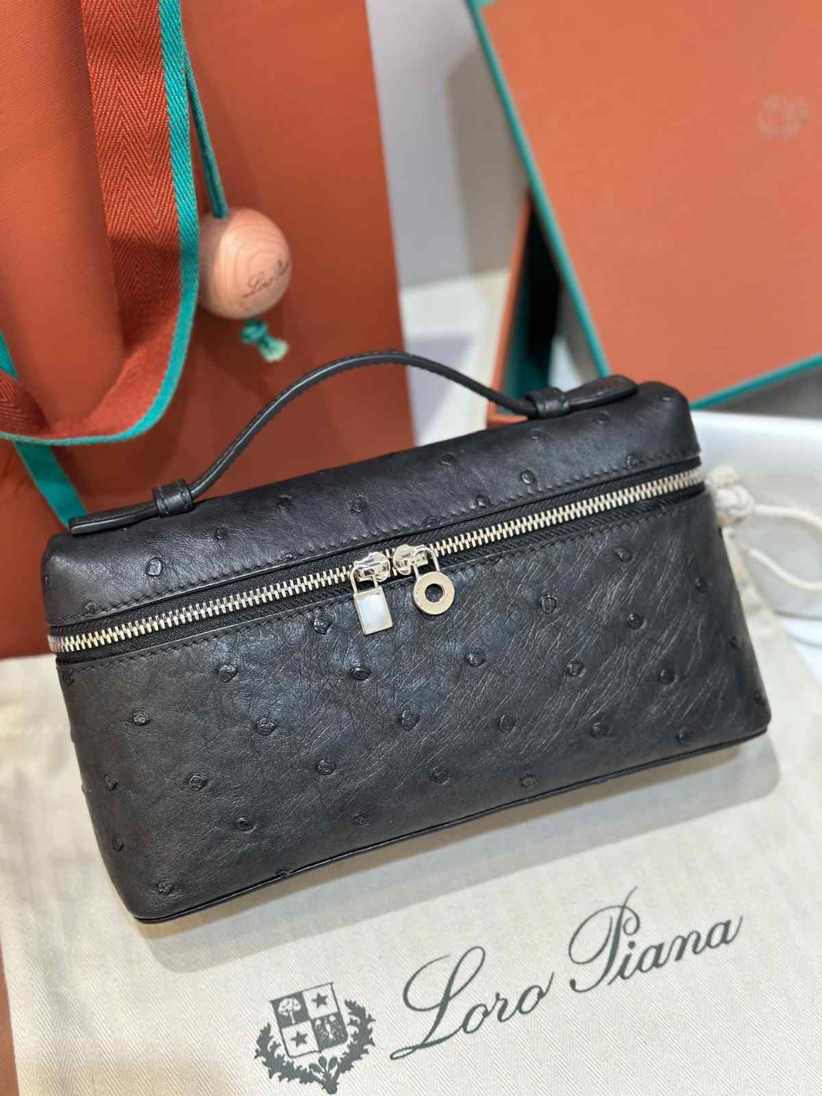 loro piana bags ostrich