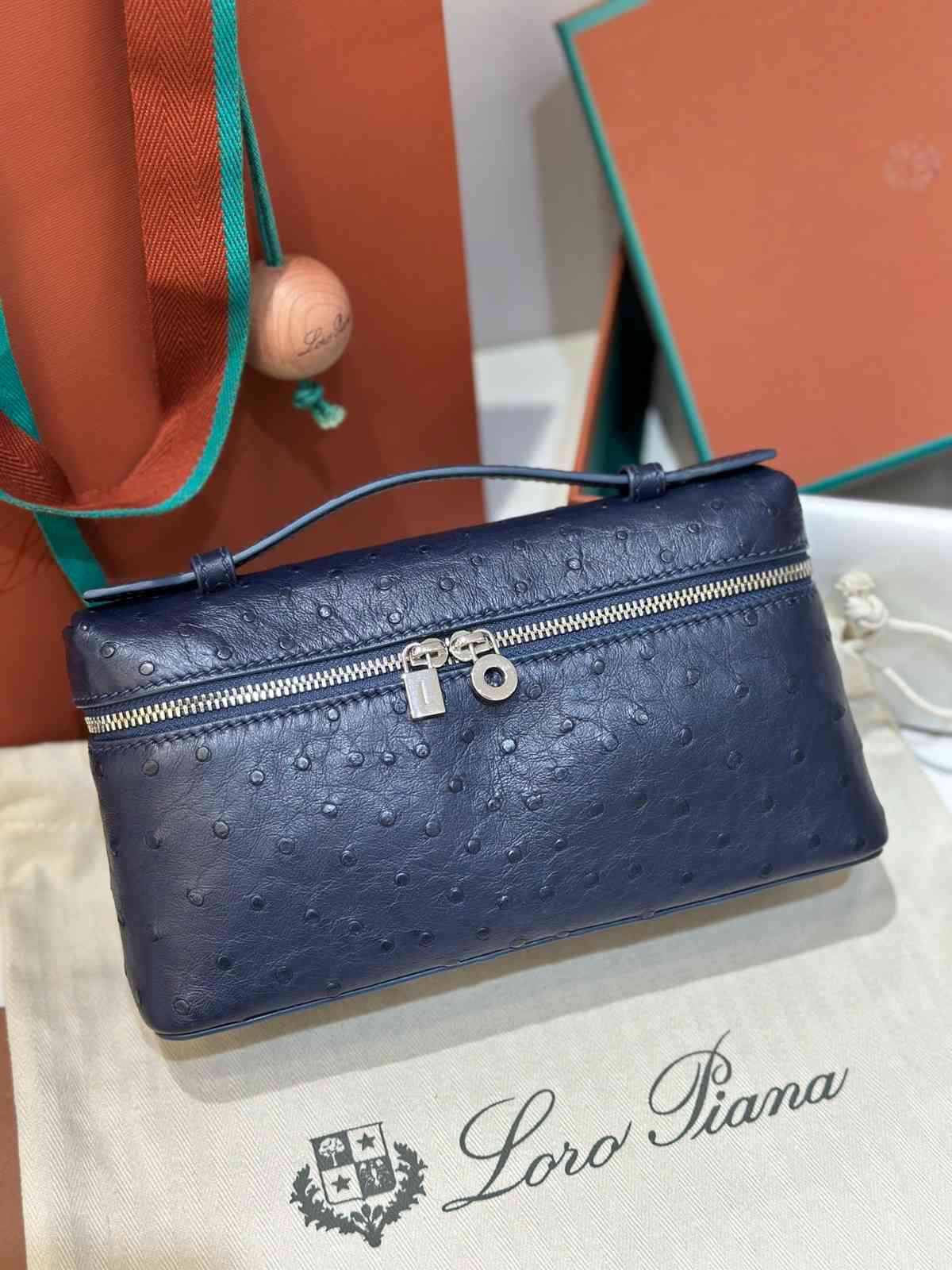 loro piana bags ostrich