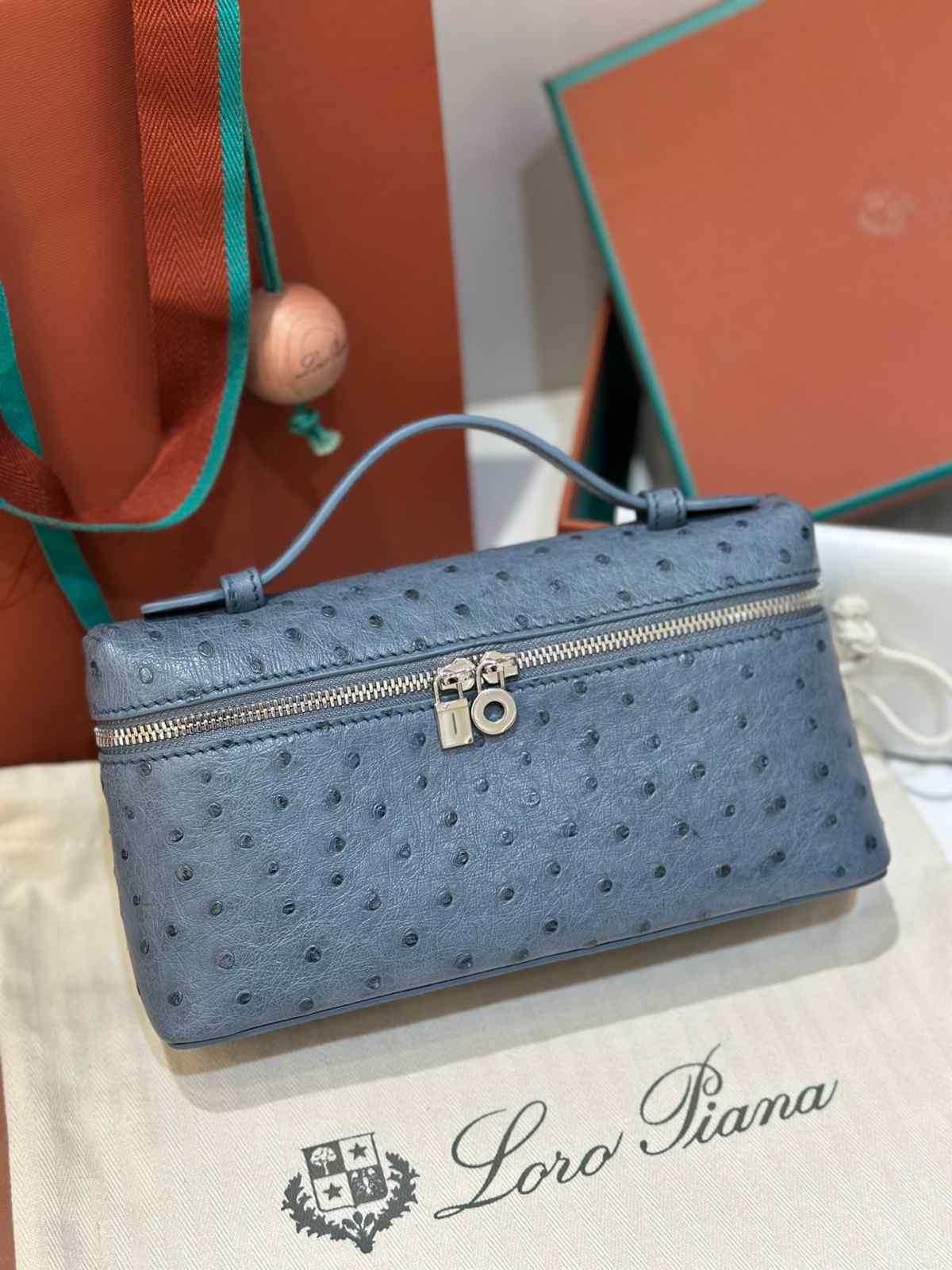 loro piana bags ostrich