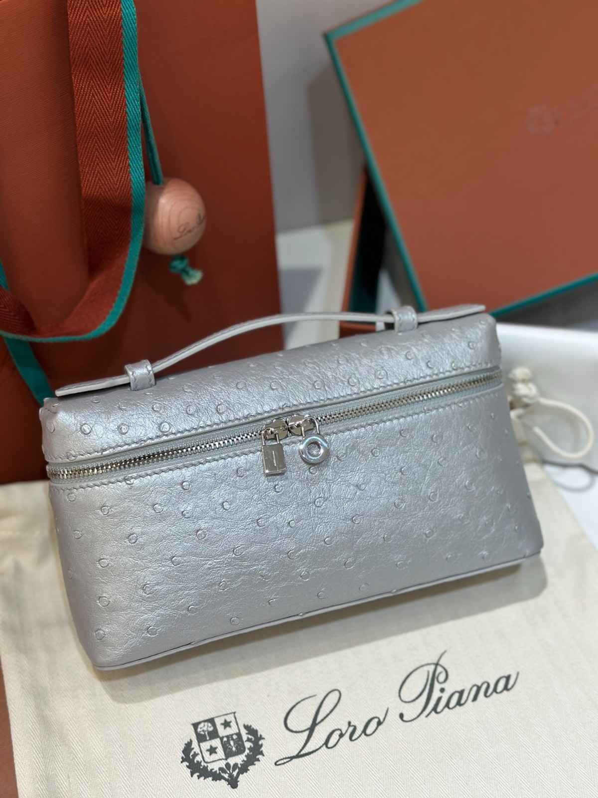 loro piana bags ostrich