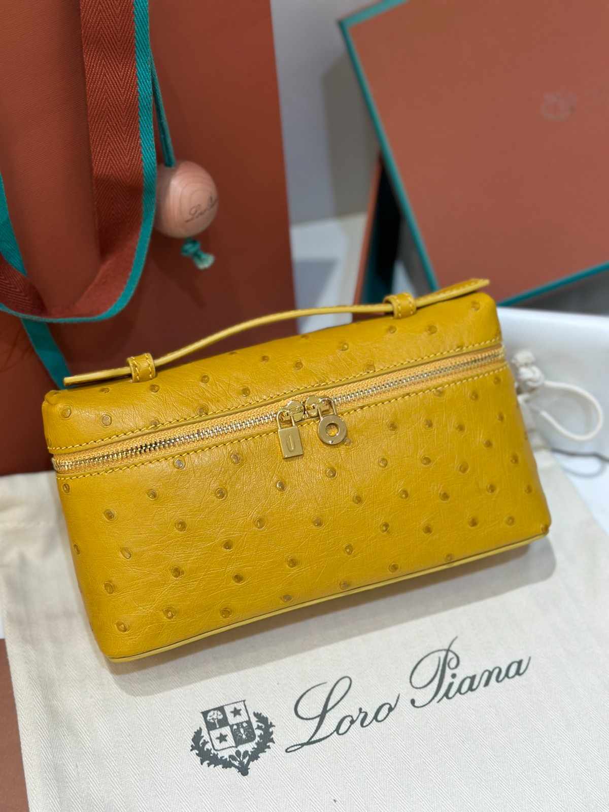 loro piana bags ostrich