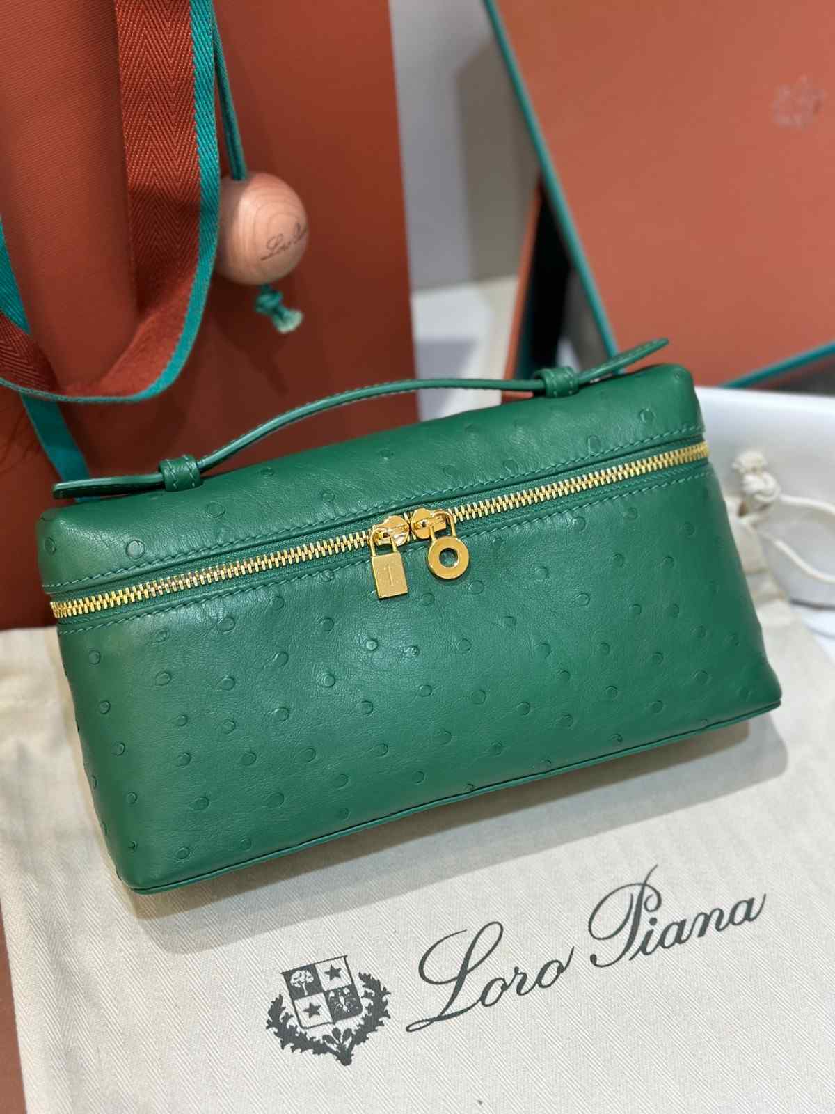 loro piana bags ostrich