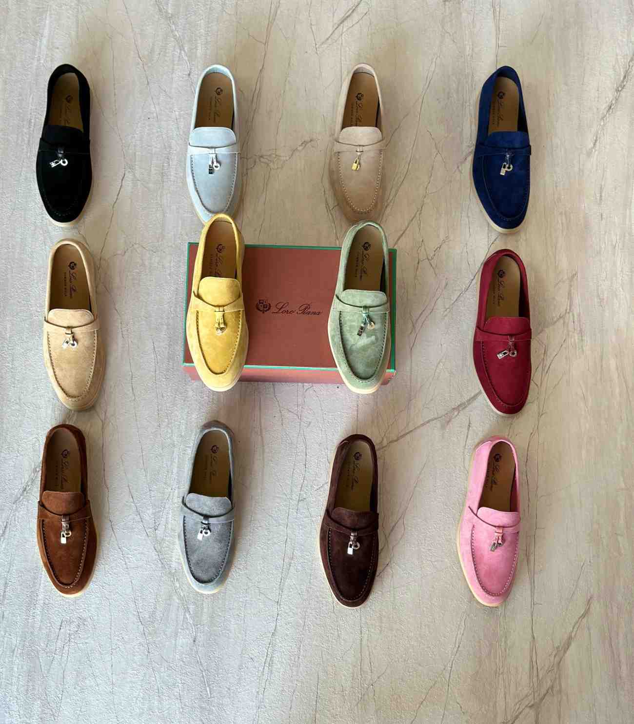 Suede Loafers Women