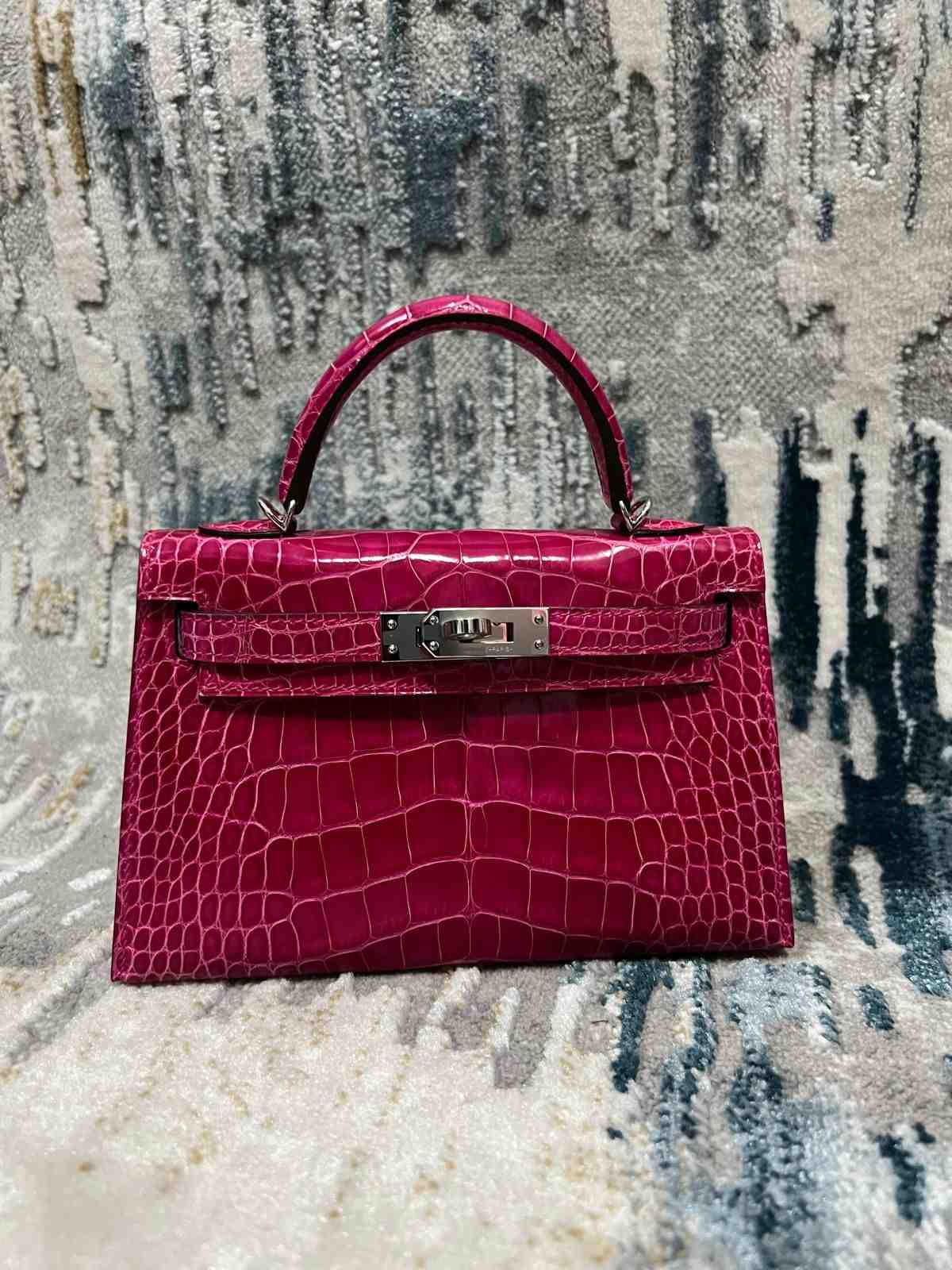 hermes kelly 20 crocodile