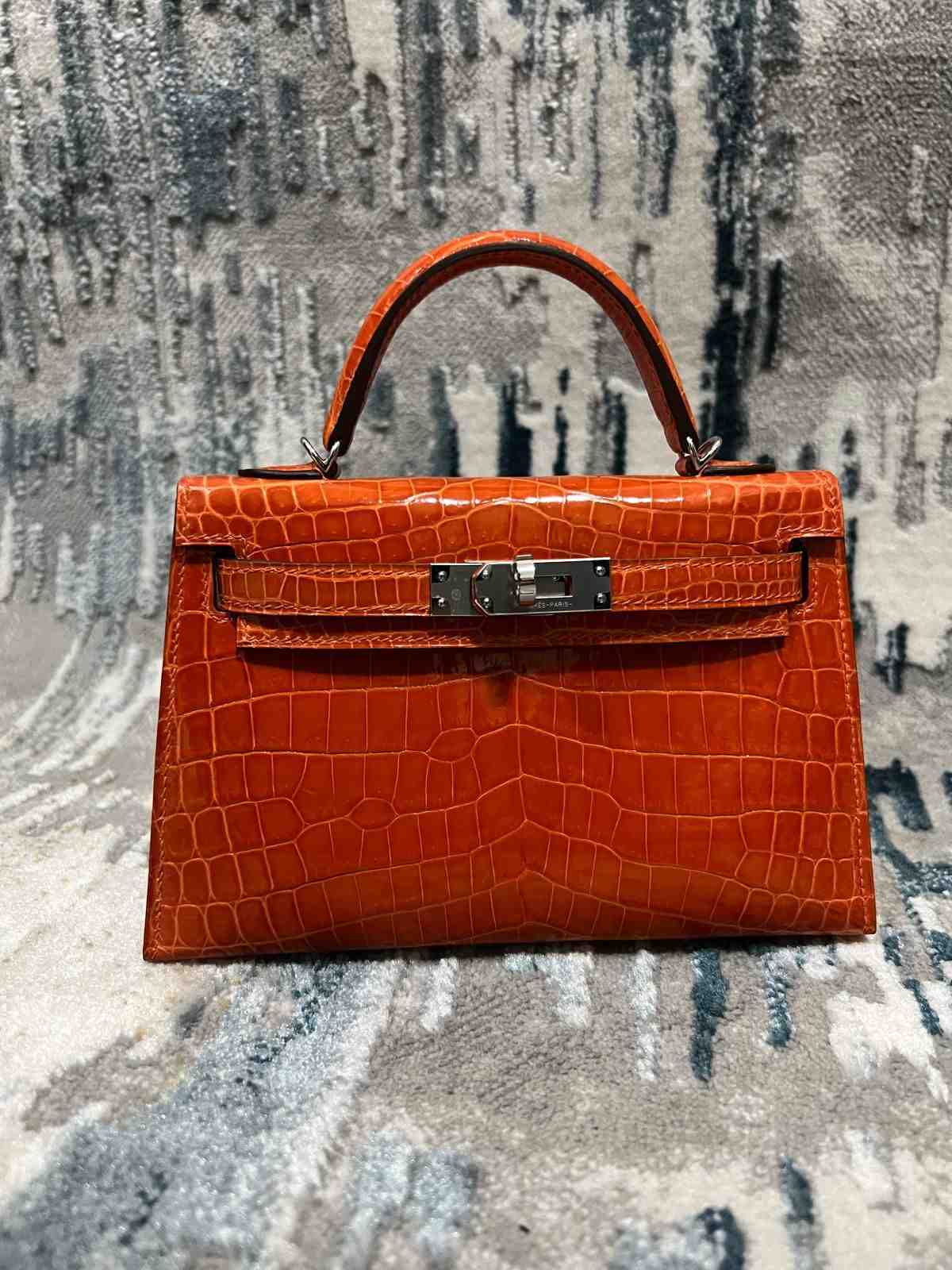 hermes kelly 20 crocodile