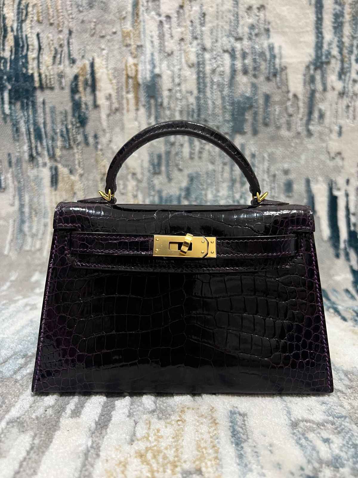 hermes kelly 20 crocodile