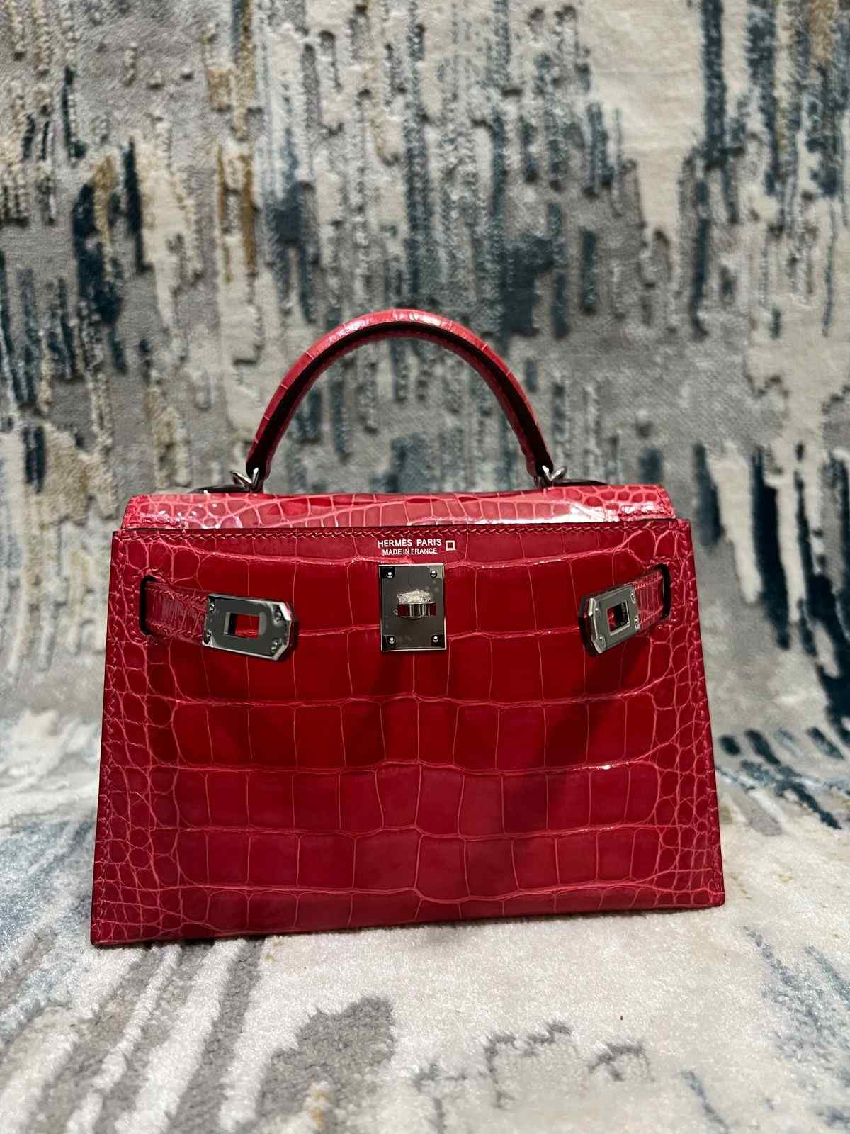 hermes kelly 20 crocodile