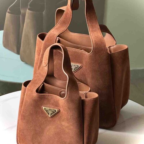 Suede Tote Bag