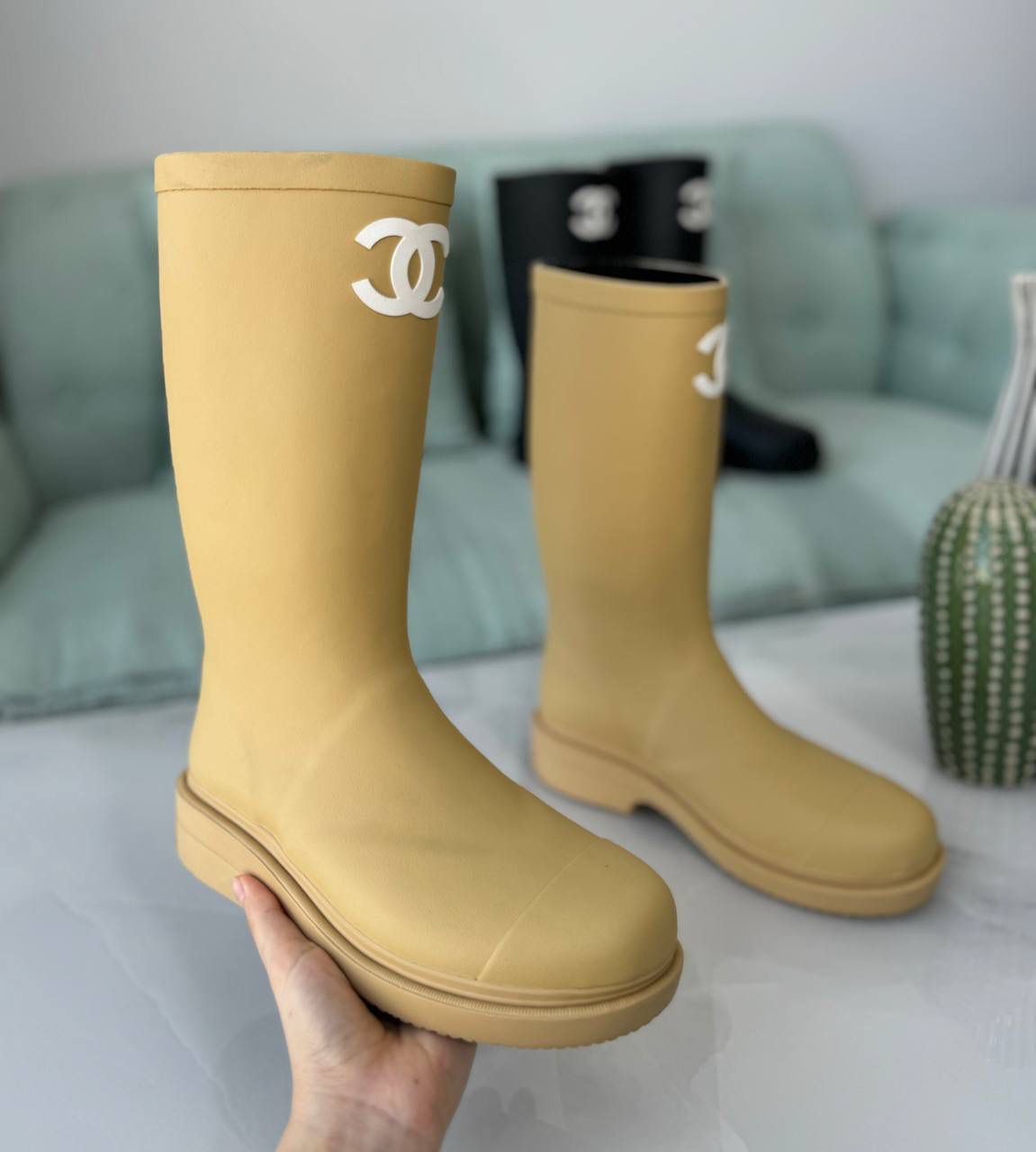 chanel boots