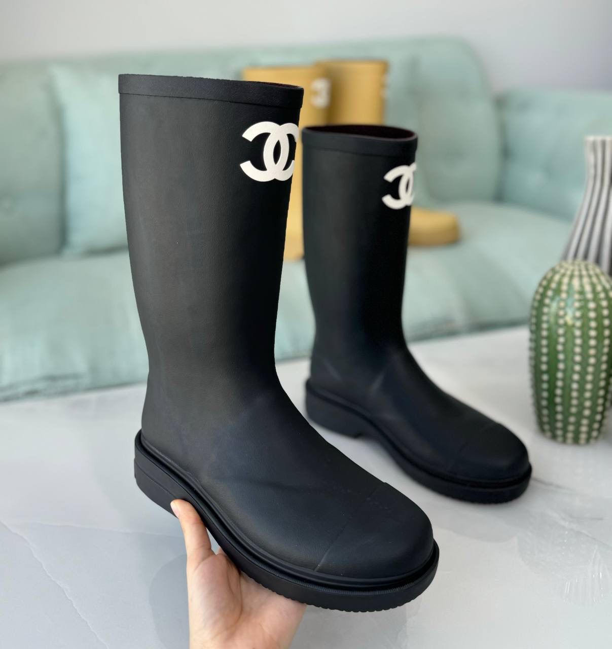 chanel boots