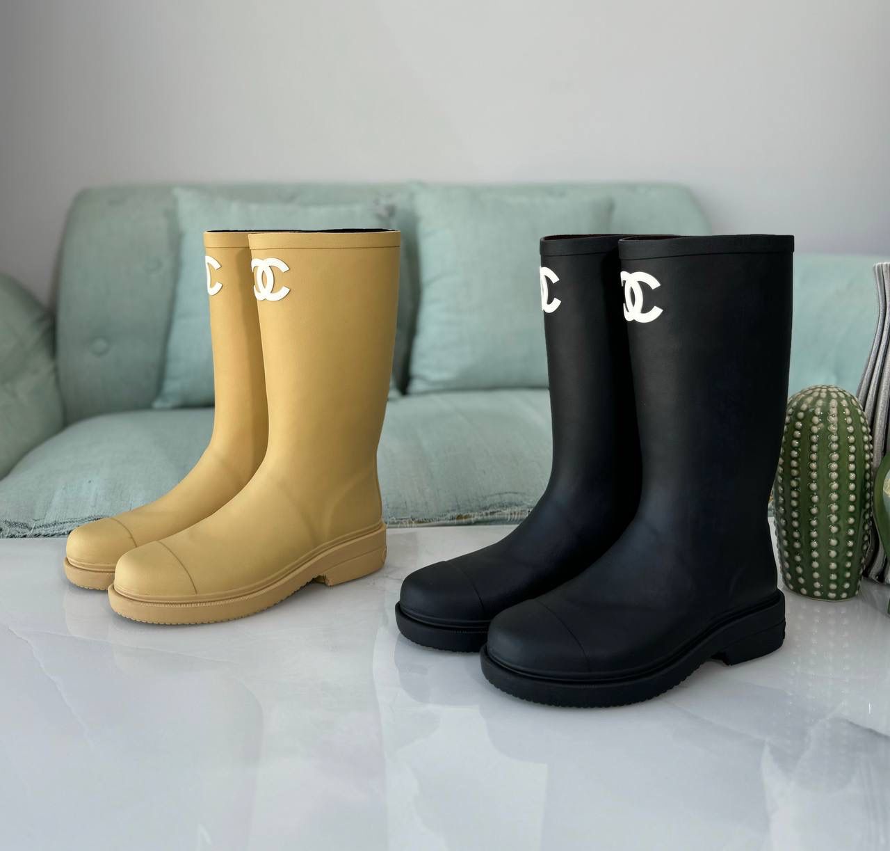 chanel boots