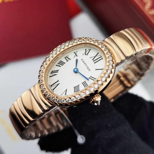 Cartier Baignoire Diamond Mini Quartz Women Watch