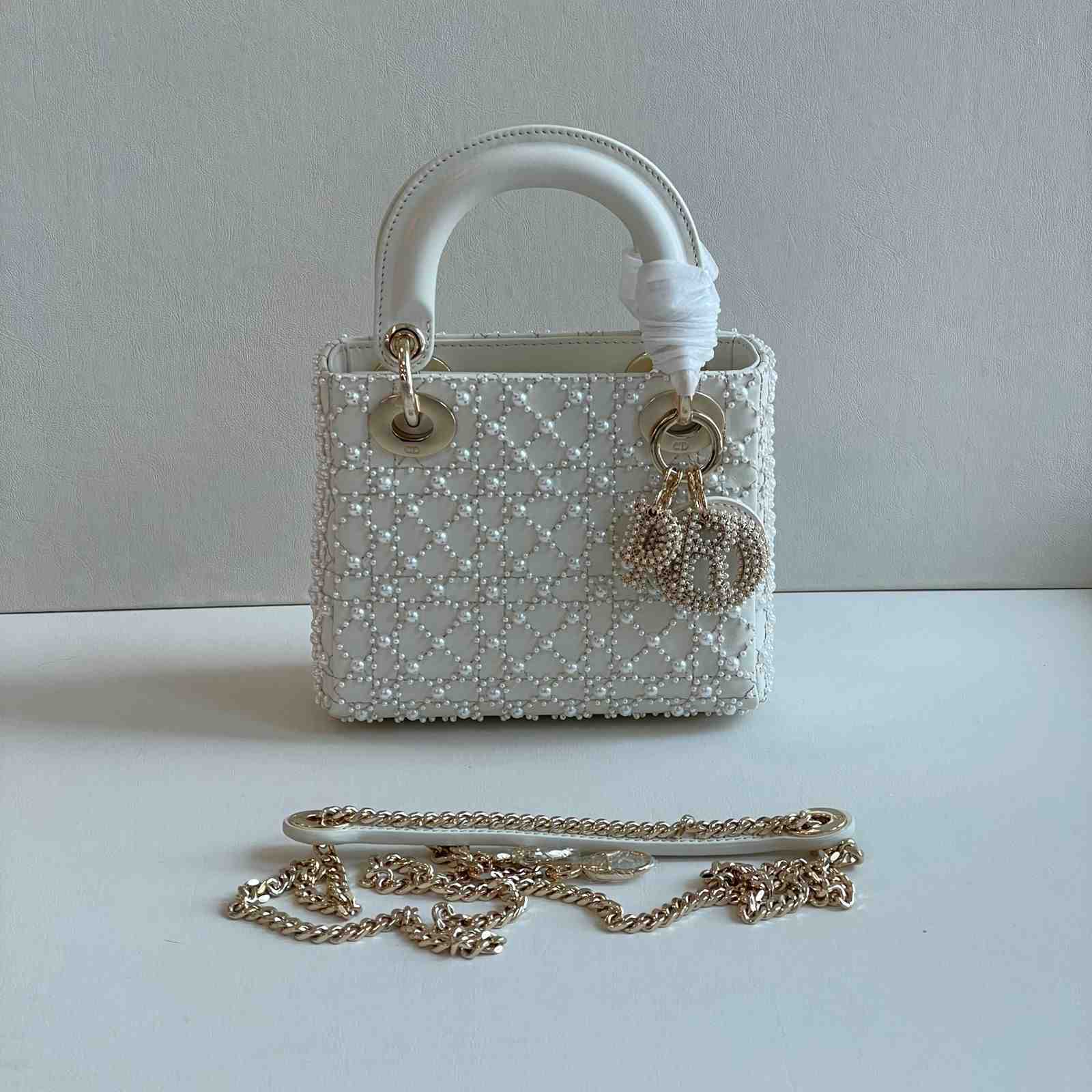dior embroidered bag