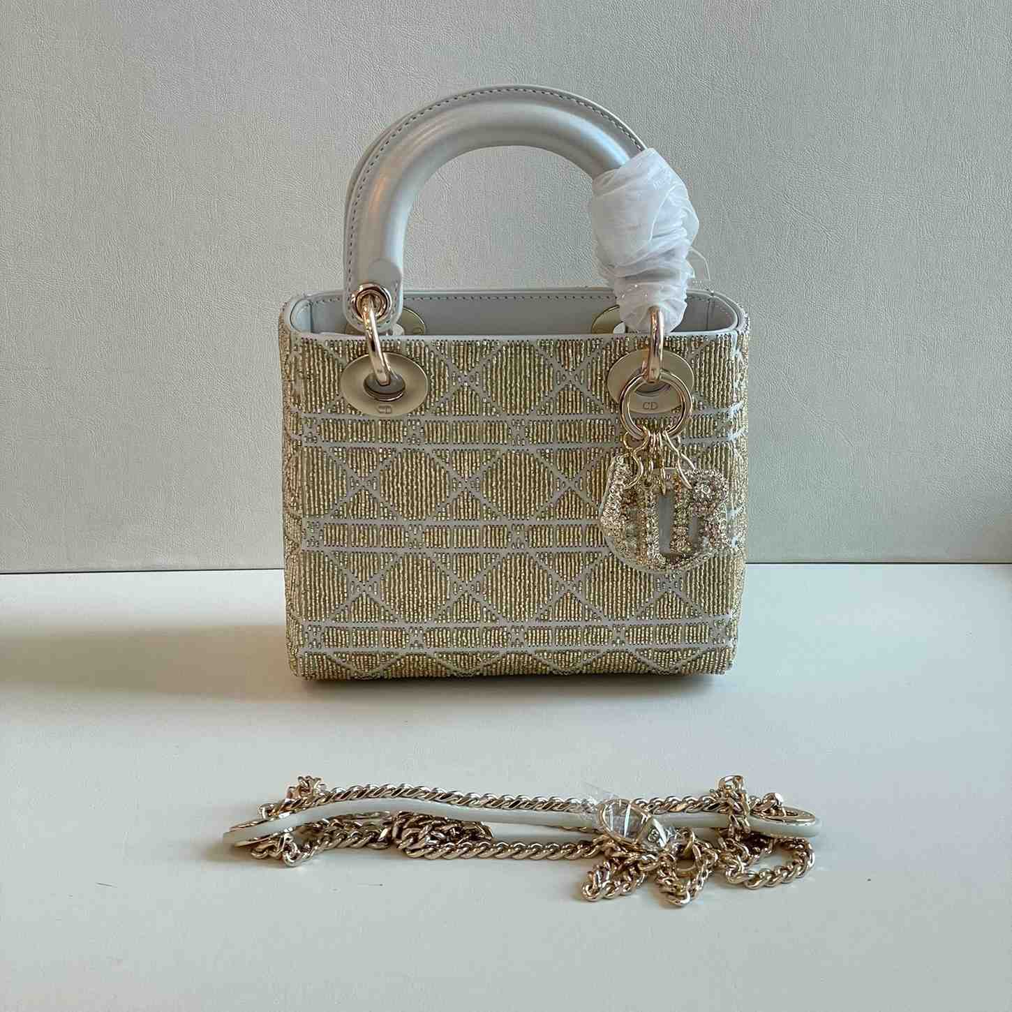 dior embroidered bag