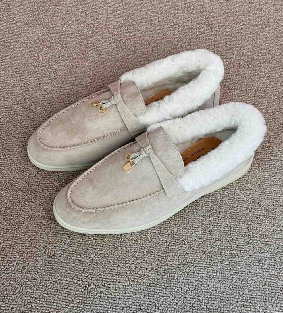 loro piana fur shoes