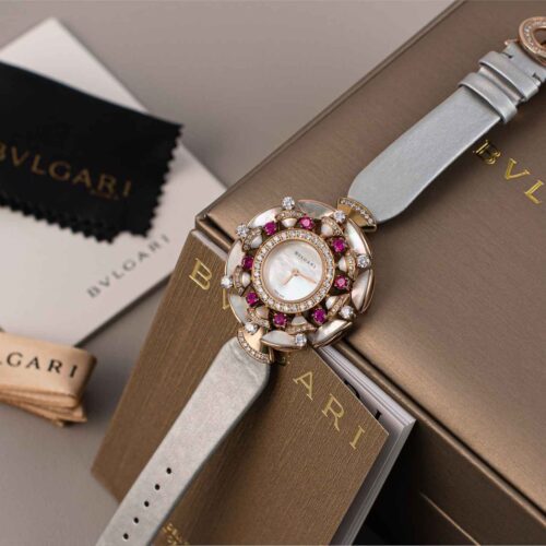 bulgari diva watch​ white