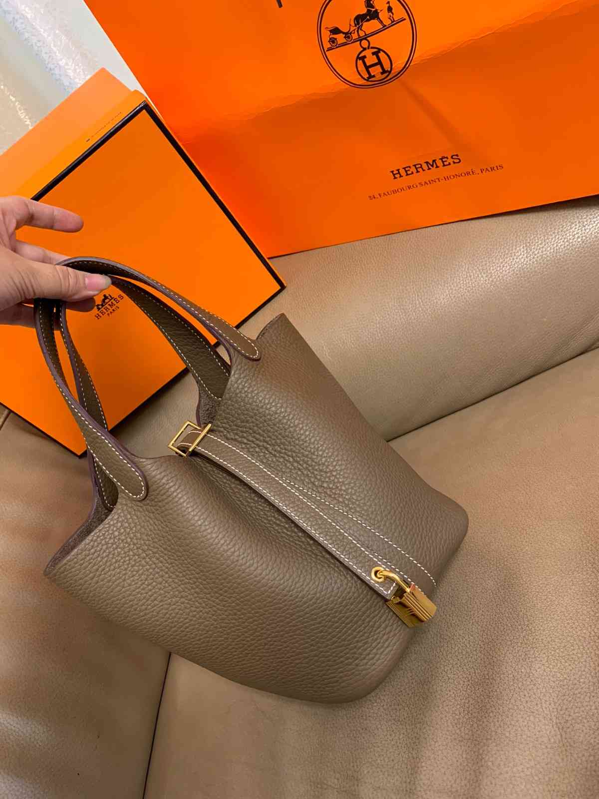 hermes picotin 18 etoupe