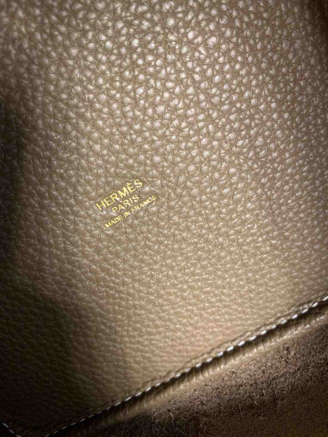 Hermes Taurillon Clemence Picotin Lock 18 Pm Etoupe - Image 6