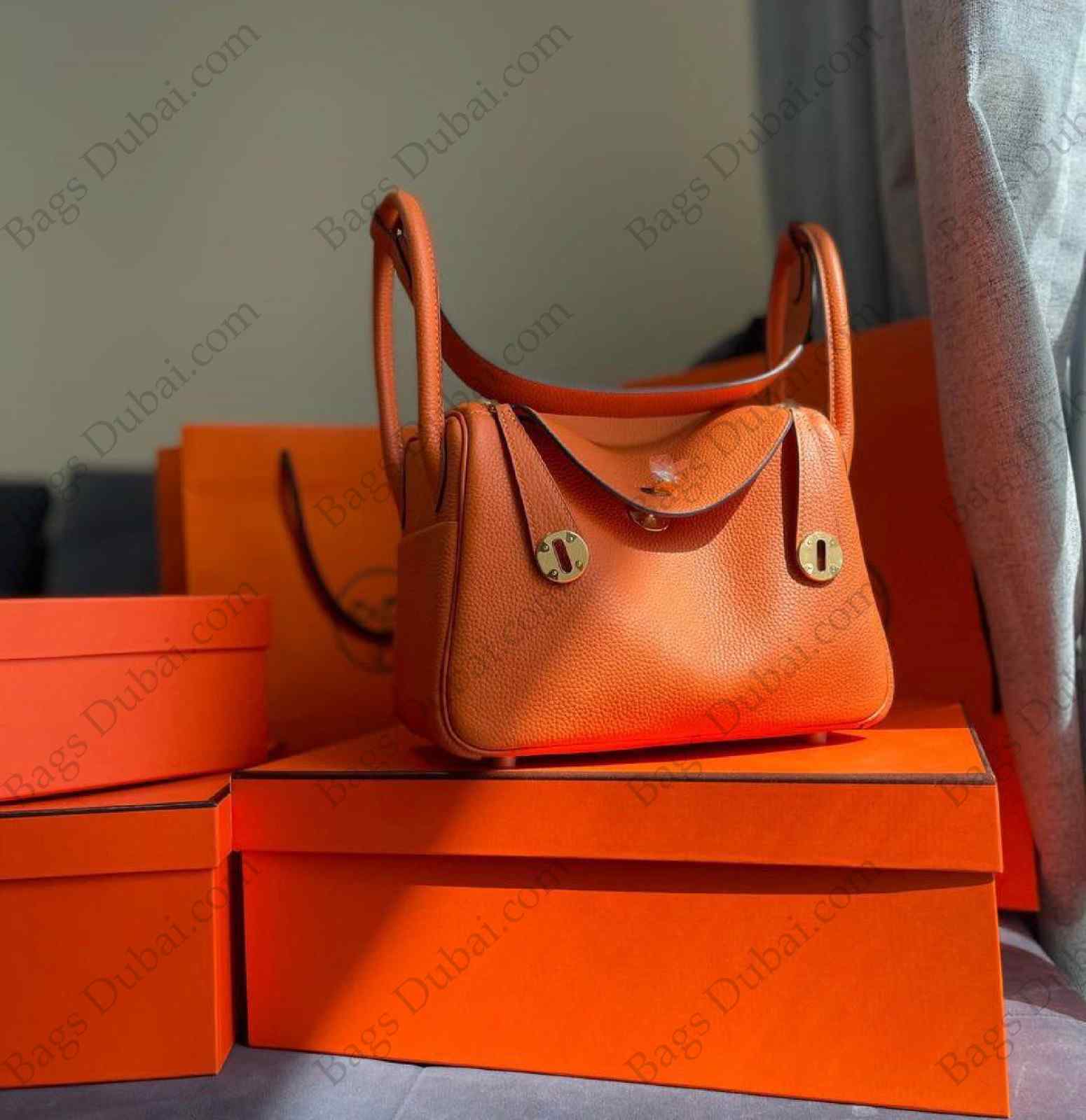 Hermès Mini Lindy Bag Orange