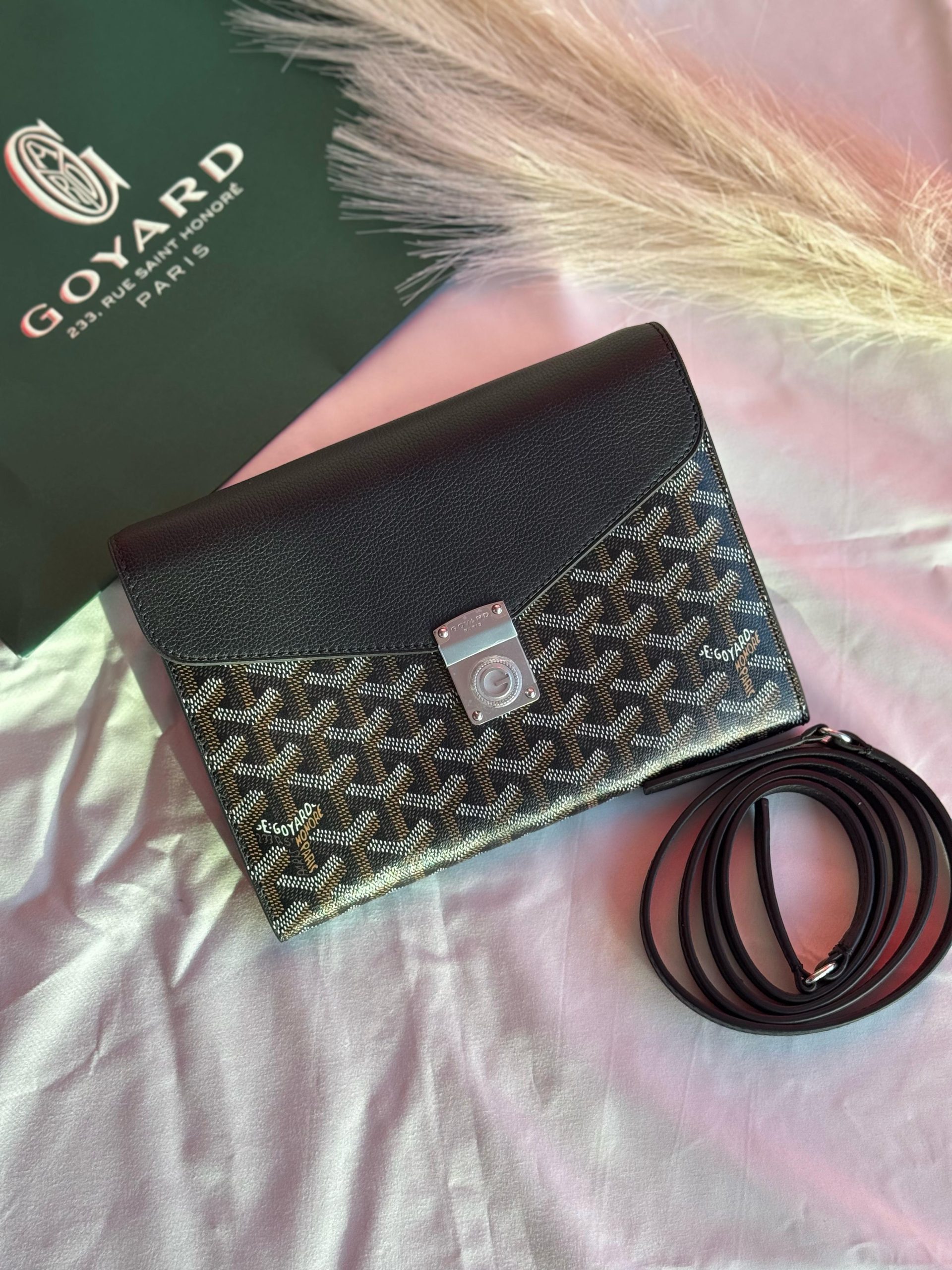 first copy goyard goyardine chypre black